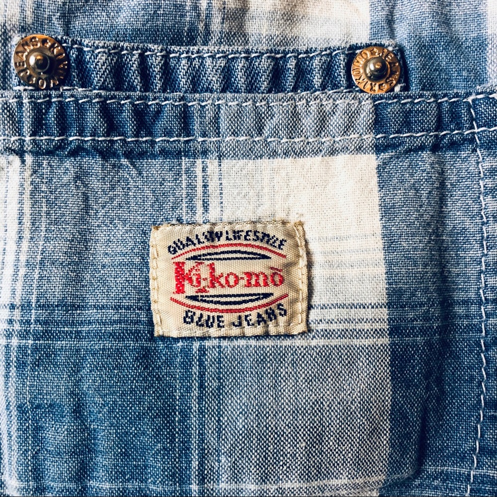 VTG Kikomo Jeans sleeveless top sz Med - Picture 1 of 9